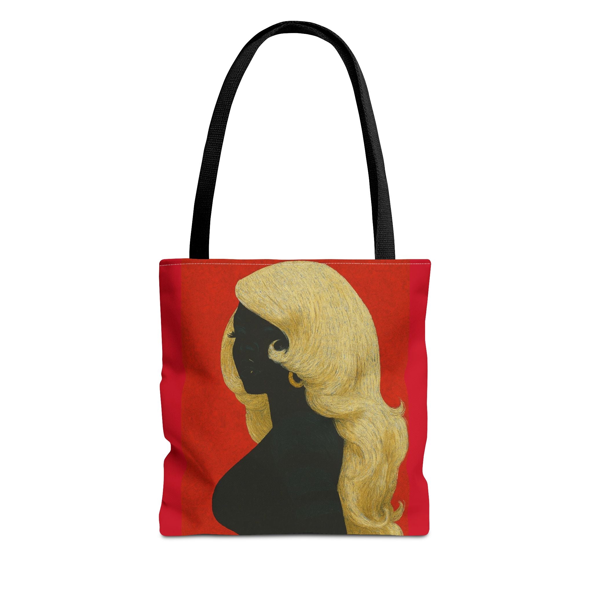 HER Silhouette Tote Bag – Retro Profile Art AOP Tote