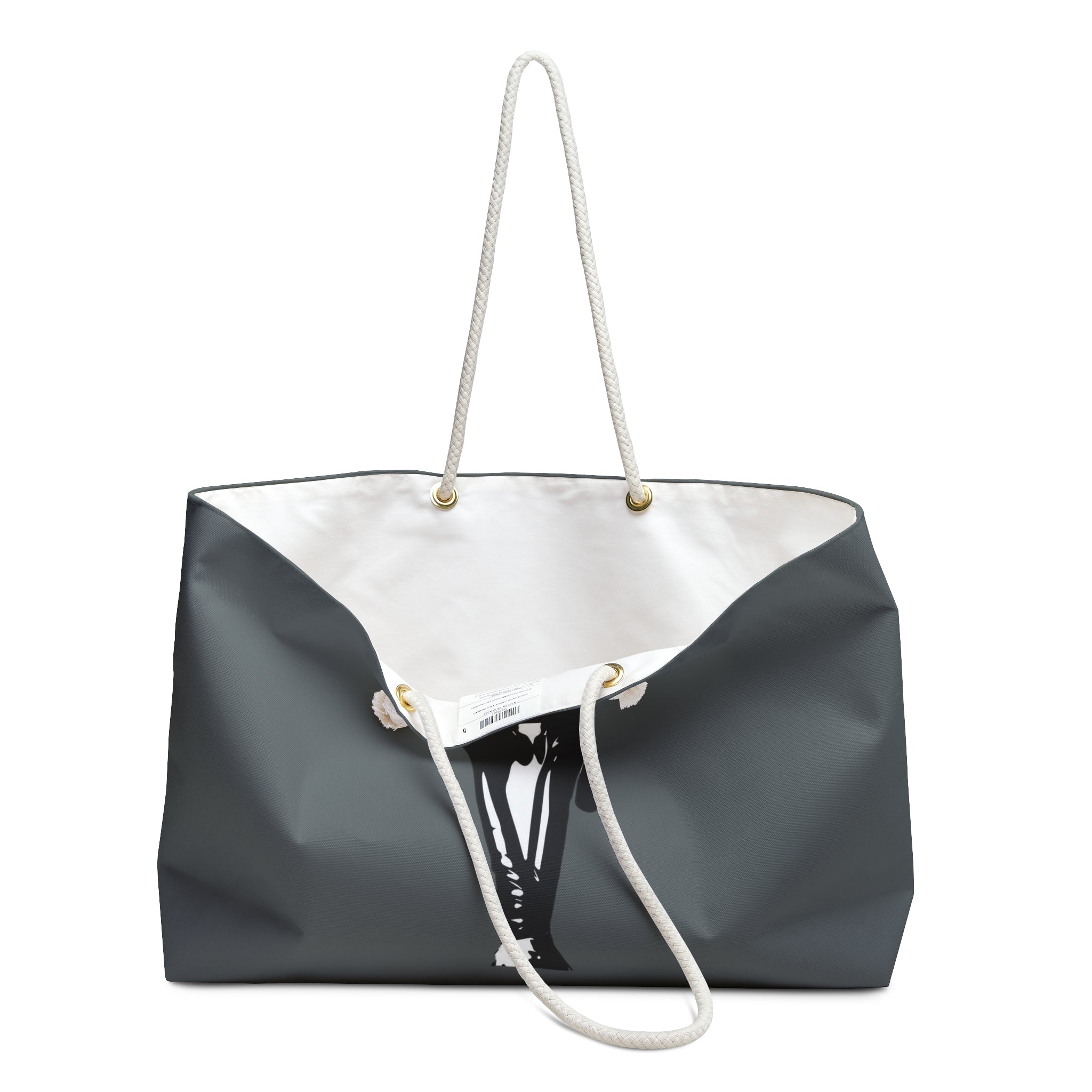 No Wasted Potential Weekender Bag — Bold Star Graphic Travel Tote