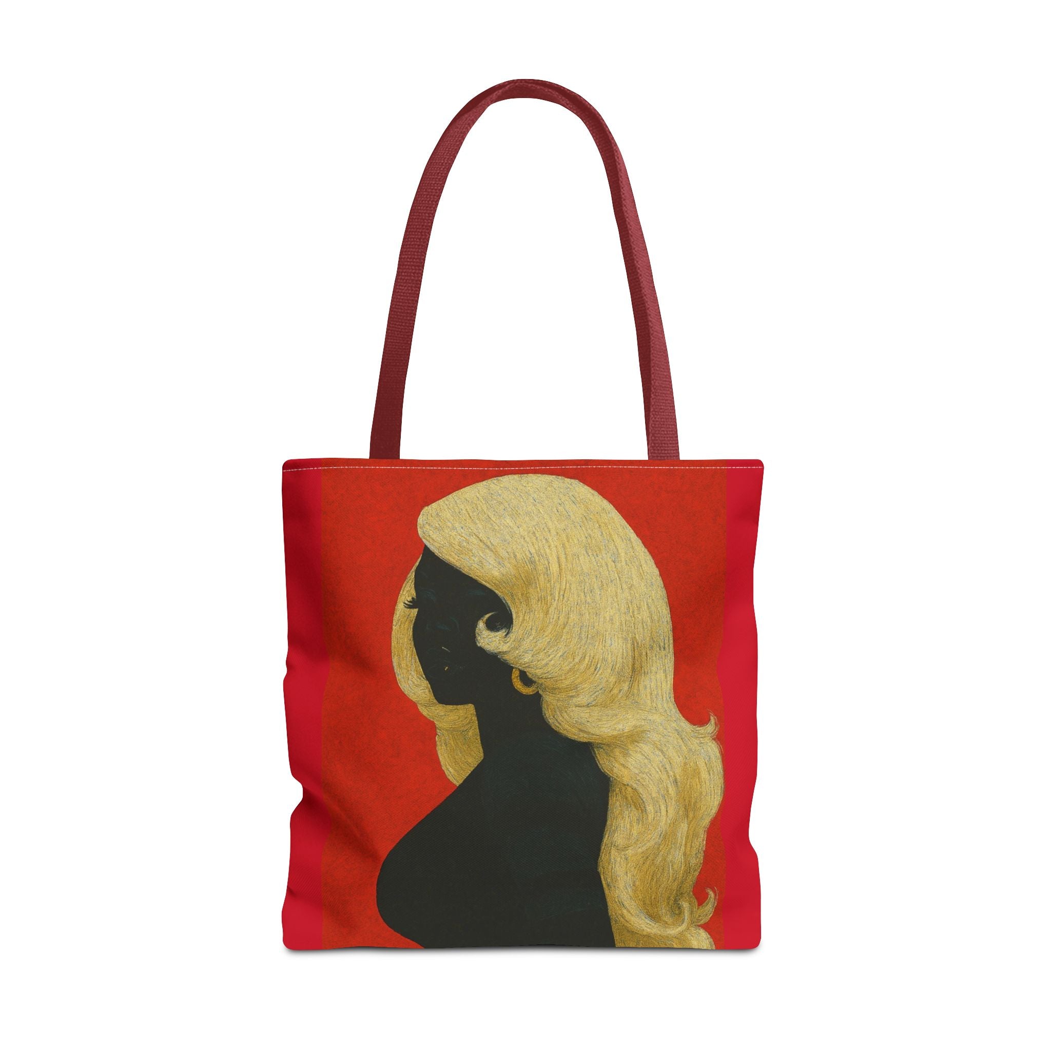 HER Silhouette Tote Bag – Retro Profile Art AOP Tote