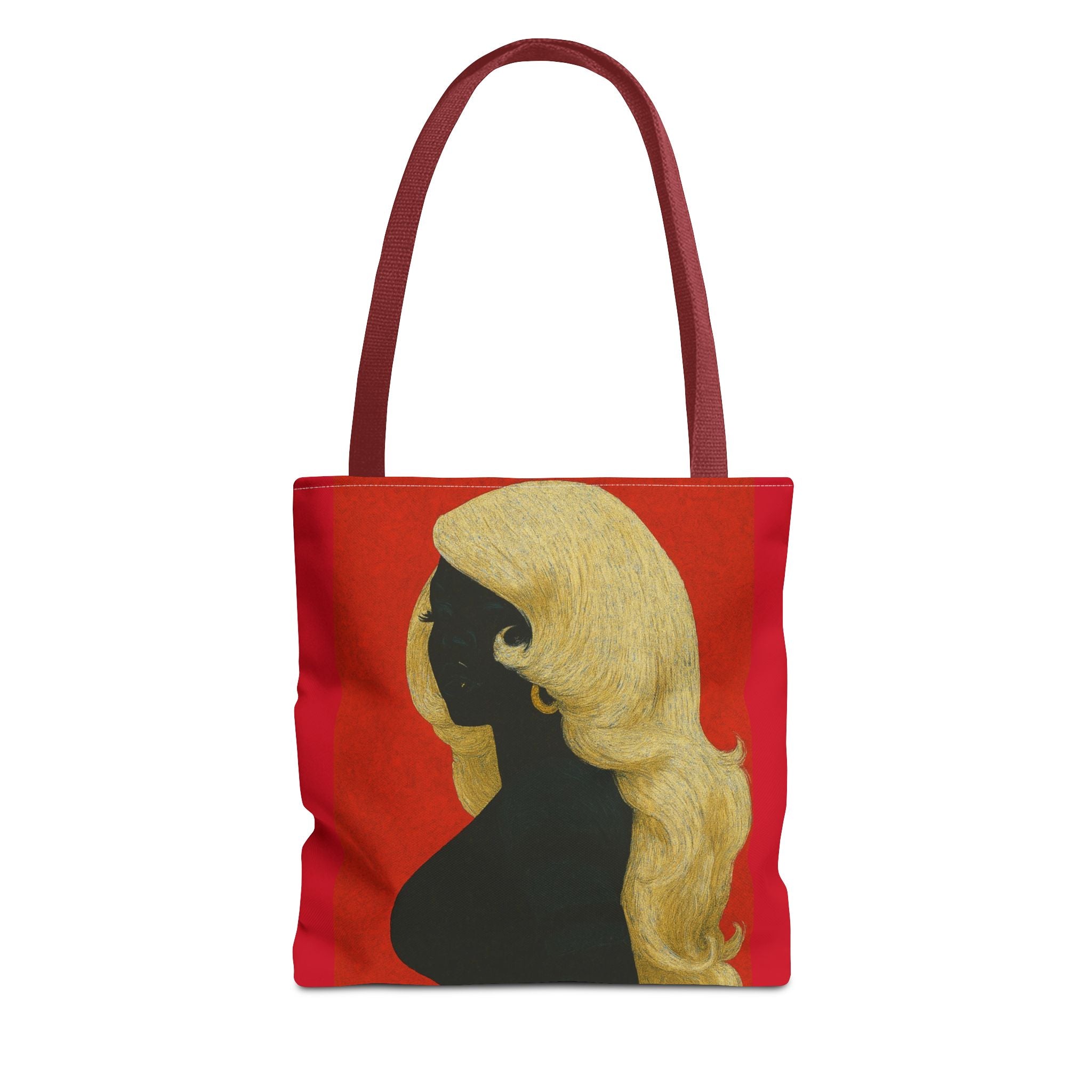 HER Silhouette Tote Bag – Retro Profile Art AOP Tote