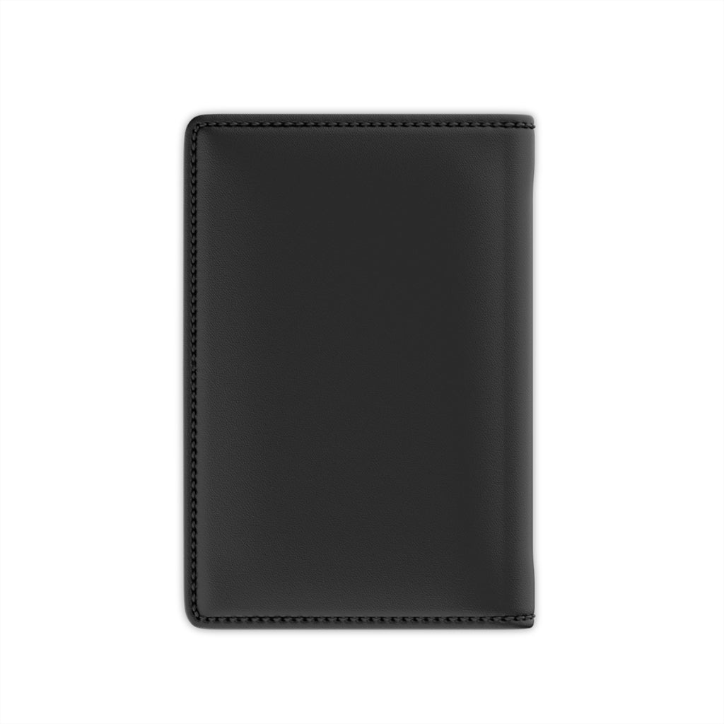 Bold ‘Chaos’ Passport Cover — Modern Typography Travel Wallet