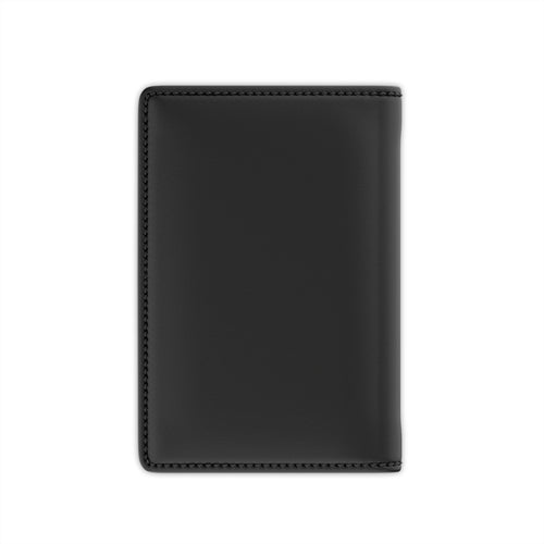 Bold ‘Chaos’ Passport Cover — Modern Typography Travel Wallet