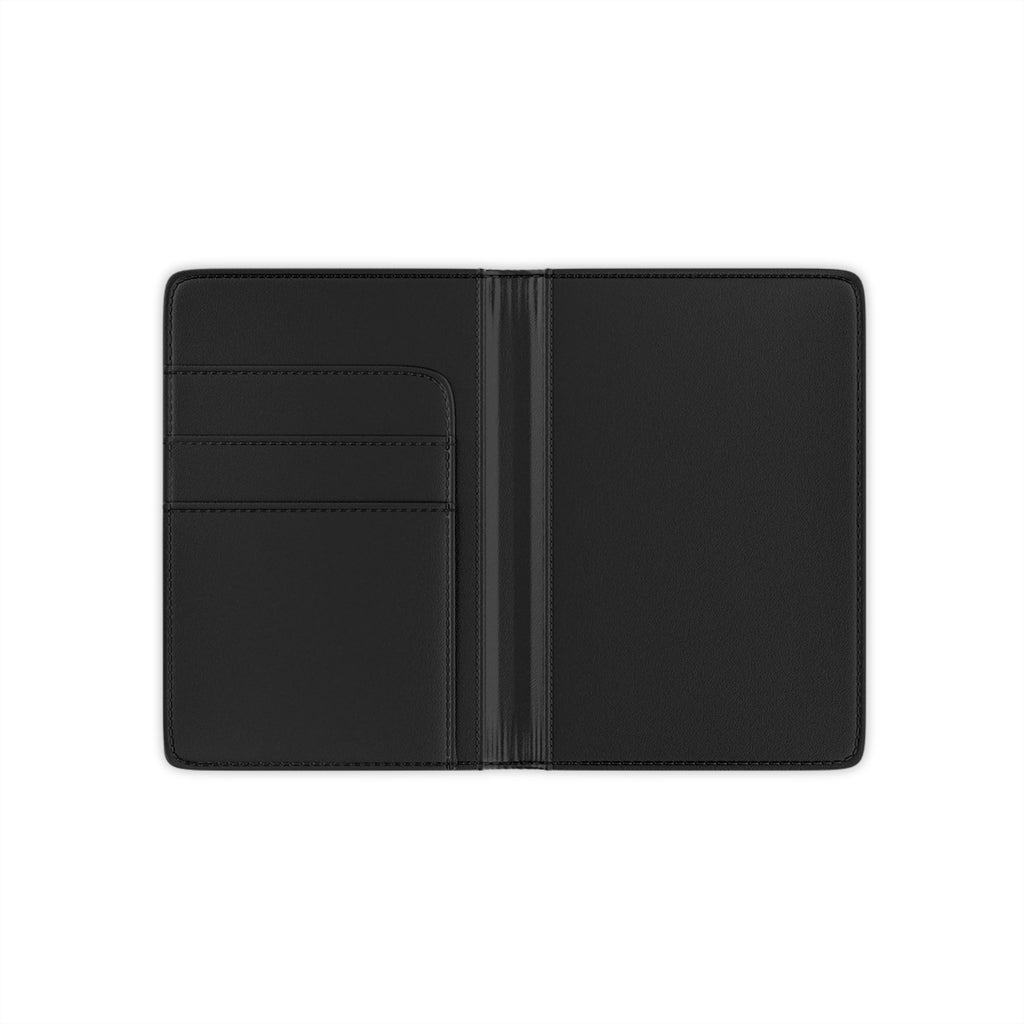 Bold ‘Chaos’ Passport Cover — Modern Typography Travel Wallet